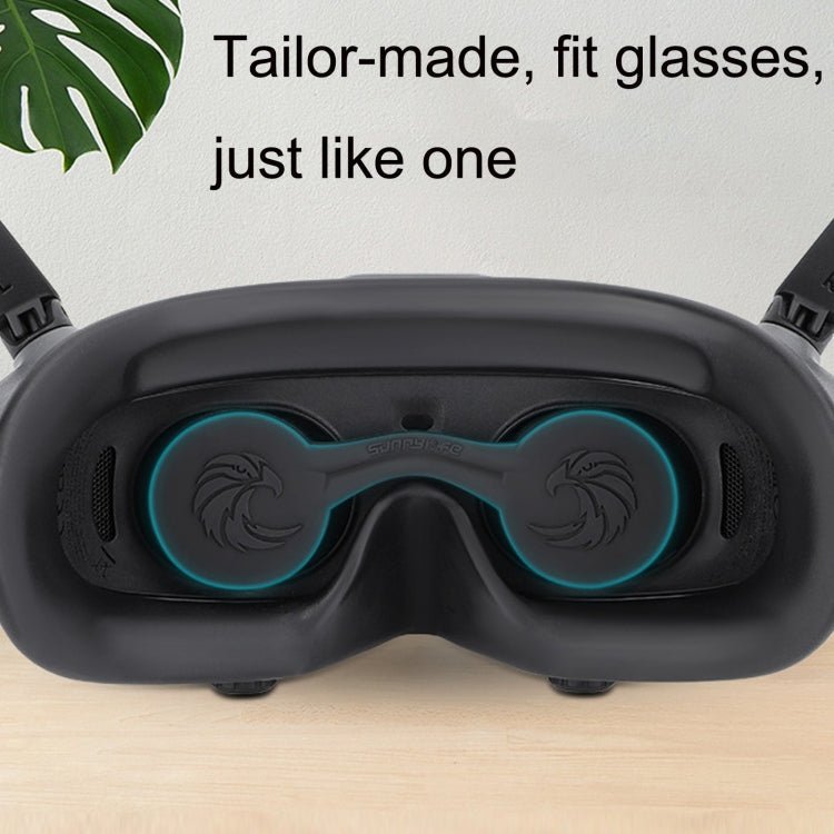 For DJI Goggles 2 Sunnylife AT - BHT565 Dustproof Lens Protective Cover VR Glasses Silicon Cover(Black) - British D'sire