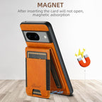 For Google Pixel 10 Suteni H17 Oil Eax Leather Detachable Wallet Phone Case(Khaki) - British D'sire