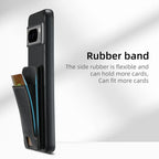 For Google Pixel 9 Suteni H03 Oil Wax Leather Wallet Stand Back Phone Case(Black) - British D'sire