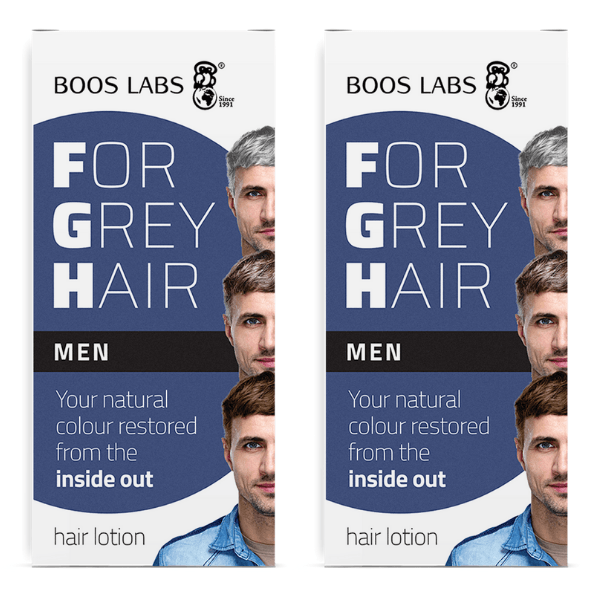 For Grey Hair For Men - 2 Boxes - British D'sire