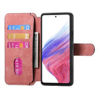 For Huawei nova 12 Pro CaseNeo MagSafe RFID Anti - theft Retro Leather Phone Case(Pink) - British D'sire