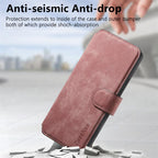 For Huawei nova 12 Pro CaseNeo MagSafe RFID Anti - theft Retro Leather Phone Case(Pink) - British D'sire