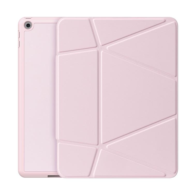 For iPad 10.2 2019 / 2020 / 2021 DUX DUCIS Vers Series PU + TPU Tablet Case(Pink) - British D'sire Main image