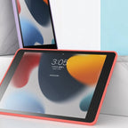 For iPad 10.2 2021 / 2020 / 2019 Mutural Silicone Microfiber Tablet Case(Light Blue) - British D'sire