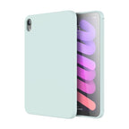 For iPad mini 2024 / mini 6 Mutural Silicone Microfiber Tablet Case(Sky Blue) - British D'sire
