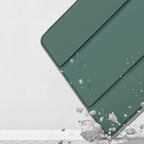 For iPad mini 6 / mini 2024 Mutural Horizontal Flip Tablet Case with Holder & Pen Slot(Dark Green) - British D'sire