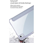 For iPad mini 6 / mini 2024 Mutural Pinyue Series Horizontal Flip Tablet Case with Holder & Pen Slot & Sleep / Wake - up Function(Mint Green) - British D'sire