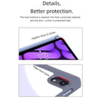 For iPad mini 6 / mini 2024 Mutural Pinyue Series Horizontal Flip Tablet Case with Holder & Pen Slot & Sleep / Wake - up Function(Sky Blue) - British D'sire