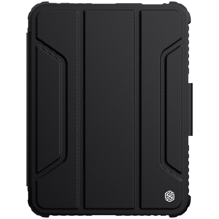 For iPad mini 6 / mini 2024 NILLKIN Bumper Pro Horizontal Flip Tablet Case with Pen Slot & Holder & Sleep / Wake - up Function(Black) - British D'sire Main image