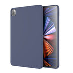For iPad Pro 11 inch 2022 / 2021 / 2020 Mutural Silicone Microfiber Tablet Case(Midnight Blue) - British D'sire