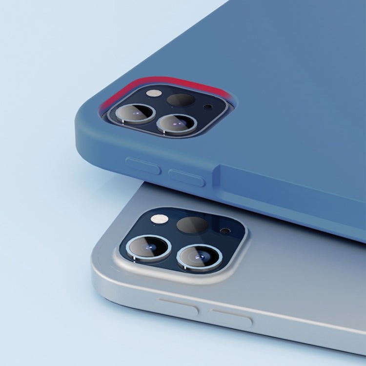 For iPad Pro 11 inch 2022 / 2021 / 2020 Mutural Silicone Microfiber Tablet Case(Pink) - British D'sire