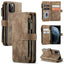 For iPhone 11 Pro CaseMe - C30 PU + TPU Multifunctional Horizontal Flip Leather Case with Holder & Card Slot & Wallet & Zipper Pocket (Brown) - British D'sire