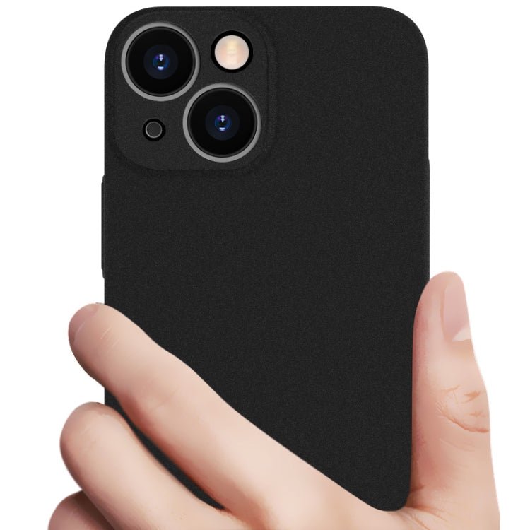 For iPhone 13 IMAK HC - 1 Series Frosted Hard Phone Case(Black) - British D'sire