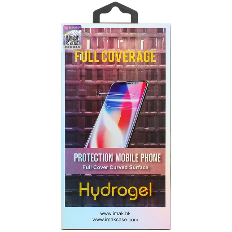 For iPhone 13 mini 2pcs IMAK Curved Full Screen Hydrogel Film Front Protector - British D'sire