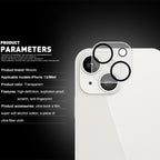 For iPhone 13 mocolo 2.5D 9H Rear Camera Lens Tempered Glass Film - British D'sire
