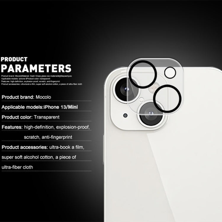 For iPhone 13 mocolo 2.5D 9H Rear Camera Lens Tempered Glass Film - British D'sire
