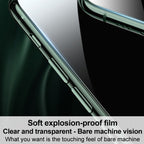 For iPhone 13 Pro 2pcs IMAK Curved Full Screen Hydrogel Film Back Protector - British D'sire