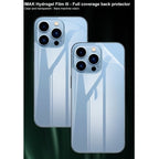 For iPhone 13 Pro 2pcs IMAK Curved Full Screen Hydrogel Film Back Protector - British D'sire