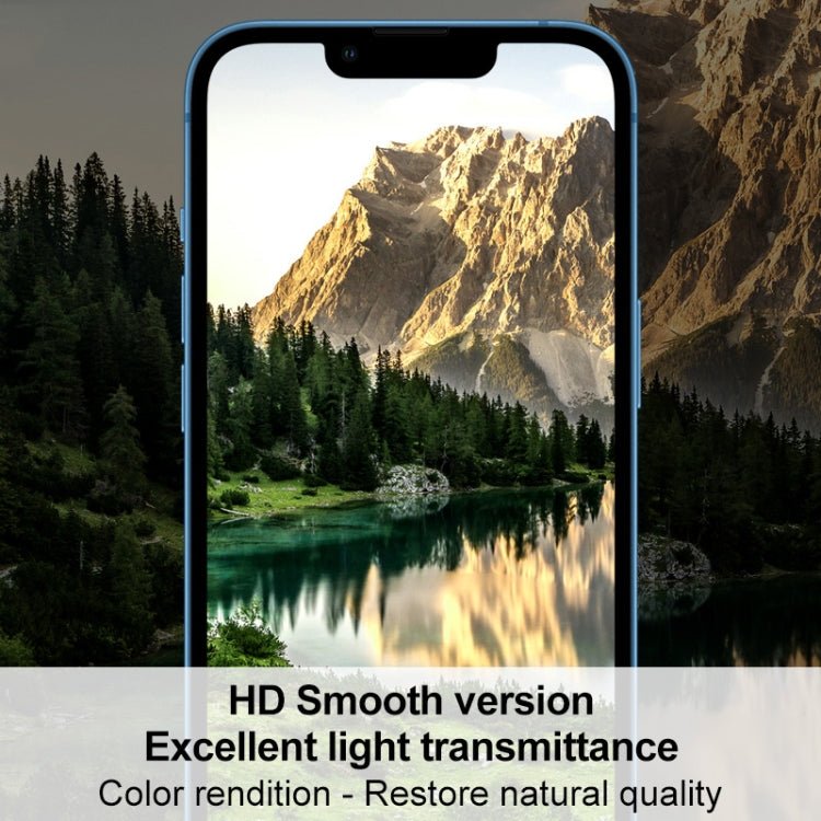 For iPhone 13 Pro 2pcs IMAK Curved Full Screen Hydrogel Film Front Protector - British D'sire