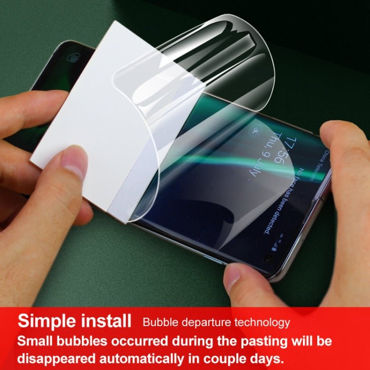 For iPhone 13 Pro 2pcs IMAK Curved Full Screen Hydrogel Film Front Protector - British D'sire