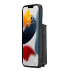 For iPhone 13 Pro JEEHOOD Magnetic Zipper Horizontal Flip Leather Case with Holder & Card Slot & Wallet (Black) - British D'sire