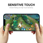 For iPhone 13 Pro Max 1pcs ENKAY Hat - Prince Full Glue Tempered Glass 6D Full Coverage Anti - scratch Protector - British D'sire