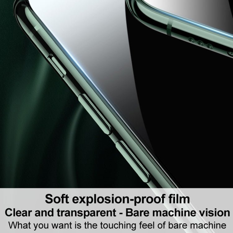 For iPhone 13 Pro Max 2pcs IMAK Curved Full Screen Hydrogel Film Back Protector - British D'sire