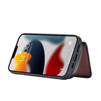 For iPhone 13 Pro Max JEEHOOD Magnetic Zipper Horizontal Flip Leather Case with Holder & Card Slot & Wallet (Pink) - British D'sire