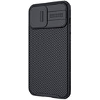 For iPhone 13 Pro NILLKIN Black Mirror Pro Series Camshield Full Coverage Dust-proof Scratch Resistant Phone Case (Black) - British D'sire
