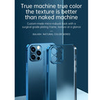For iPhone 13 Pro SULADA Electroplating Shockproof Ultra-thin TPU Protective Case (Gold) - British D'sire