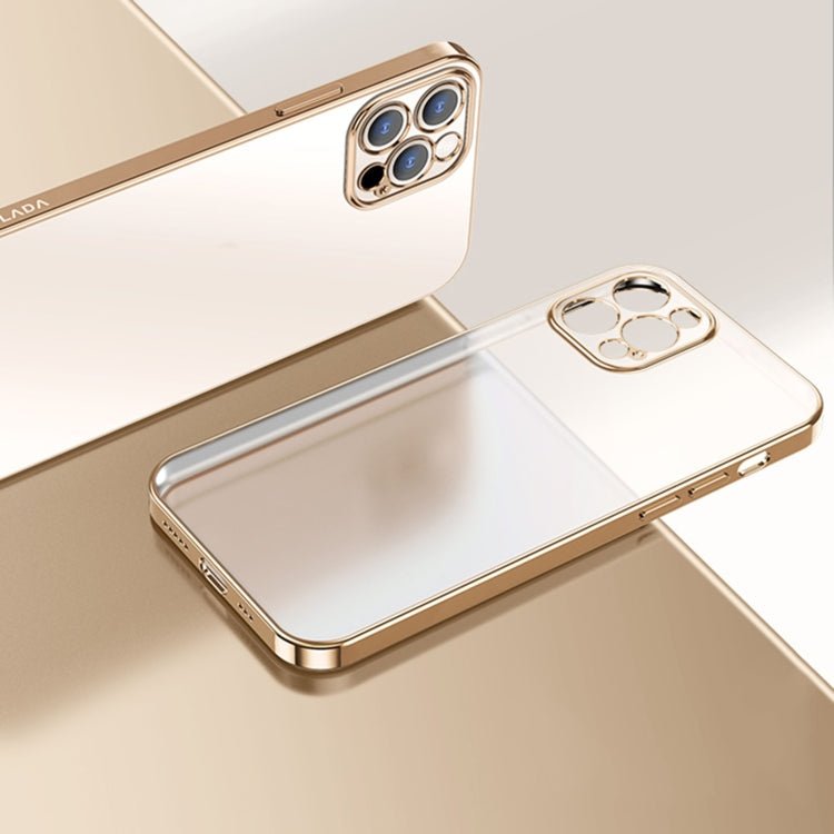 For iPhone 13 Pro SULADA Electroplating Shockproof Ultra-thin TPU Protective Case (Gold) - British D'sire Main image