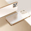 For iPhone 13 Pro SULADA Electroplating Shockproof Ultra-thin TPU Protective Case (Gold) - British D'sire