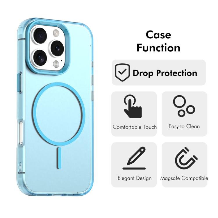 For iPhone 14 Pro ENKAY Hat-Prince MagSafe Candy Color Phone Case with 9H Screen Film(Black) Secondary image