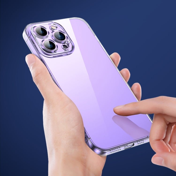 For iPhone 14 Pro Max TOTUDESIGN AA-067 Soft Series TPU Phone Case (Transparent) - British D'sire