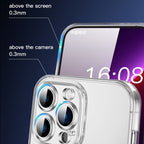 For iPhone 14 Pro Max TOTUDESIGN AA-067 Soft Series TPU Phone Case (Transparent) - British D'sire