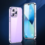For iPhone 14 Pro Max TOTUDESIGN AA-067 Soft Series TPU Phone Case (Transparent) - British D'sire