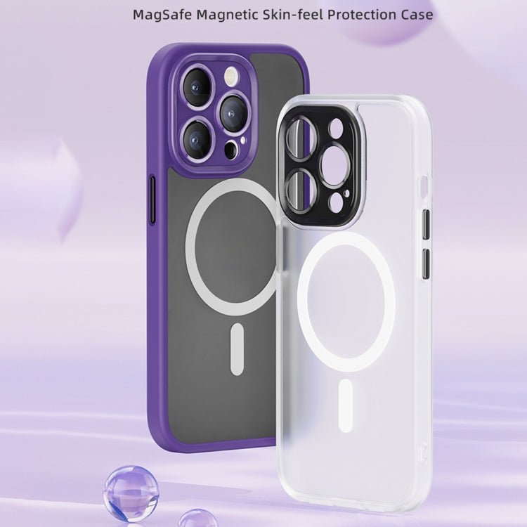 For iPhone 14 ROCK Guard Skin-feel MagSafe Phone Case (Purple) Secondary image