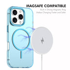 For iPhone 15 Pro ENKAY Hat-Prince MagSafe Candy Color Phone Case with 9H Screen Film(White) - British D'sire