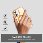 For iPhone 16 Plus ENKAY Hat-Prince MagSafe Candy Color Phone Case with 9H Screen Film(Blue) - British D'sire