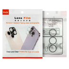 For iPhone 17 Pro / 17 Pro Max imak Glass Rear Camera Lens Film Phone Case Exclusive, Self-positioning Version - British D'sire