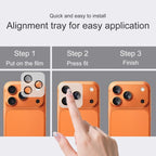 For iPhone 17 Pro / 17 Pro Max imak Glass Rear Camera Lens Film Phone Case Exclusive, Self-positioning Version - British D'sire