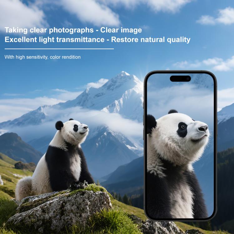 For iPhone 17 Pro / 17 Pro Max imak Glass Rear Camera Lens Film Phone Case Exclusive, Self-positioning Version - British D'sire