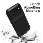 For iPhone 17 Pro LOVE MEI Metal Shockproof Life Waterproof Dustproof Phone Case(Yellow) - British D'sire