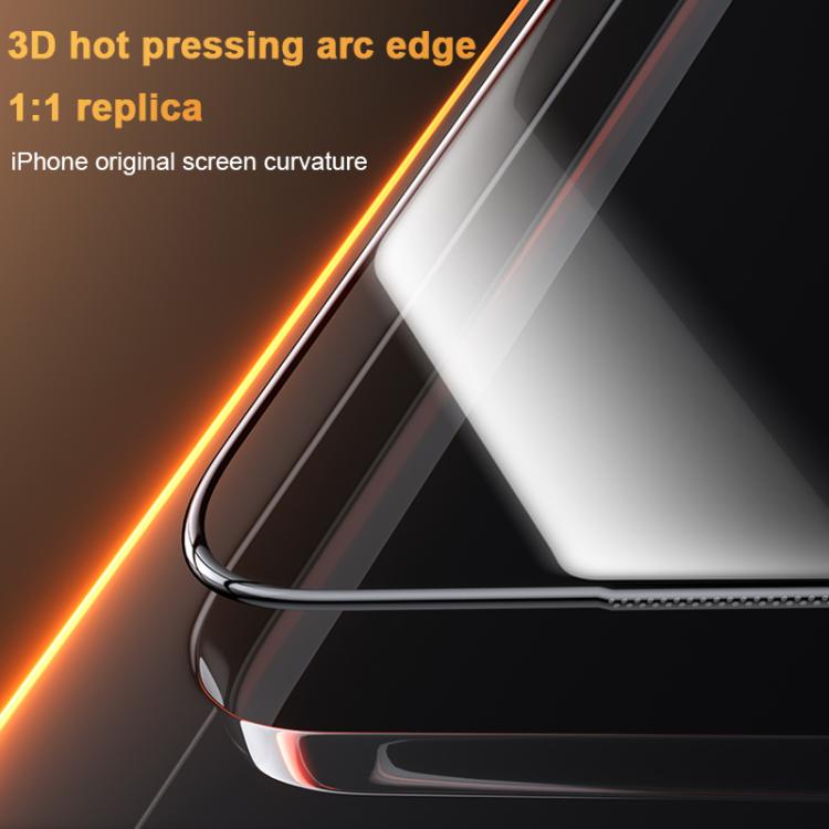 For iPhone 17 Pro Max Benks King Kong Corning Hot-bend Full-glue DLC Tempered Film Quick-install Version - British D'sire