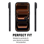For iPhone 17 Pro Max GEBEI Jazz Series Skin Feel Frosted MagSafe Phone Case(Black) - British D'sire
