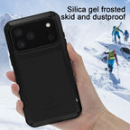 For iPhone 17 Pro Max LOVE MEI Metal Shockproof Life Waterproof Dustproof Phone Case(White) - British D'sire