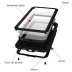 For iPhone 17 Pro Max LOVE MEI Metal Shockproof Life Waterproof Dustproof Phone Case(White) - British D'sire