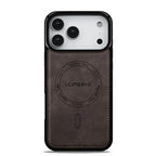 For iPhone 18 Pro / 17 Pro LC.IMEEKE L6 Series MagSafe Magnetic Phone Case(Coffee) - British D'sire