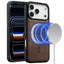 For iPhone 18 Pro / 17 Pro LC.IMEEKE L6 Series MagSafe Magnetic Phone Case(Coffee) - British D'sire