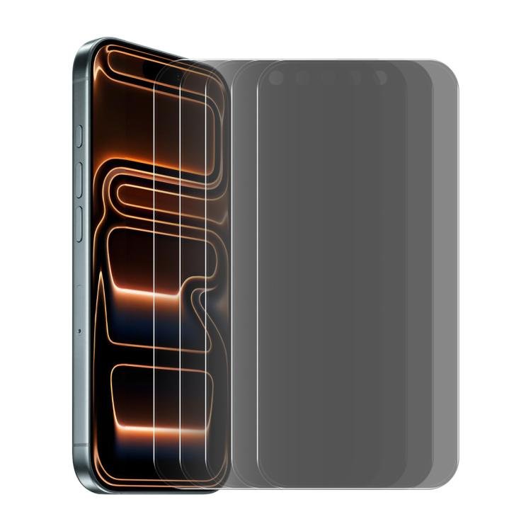 For iPhone 18 Pro 5 PCS/Pack ENKAY Hat-Prince 28 Degree Anti-peeping Privacy Tempered Glass Film - British D'sire